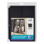 10 pochette perf oxford sach a4 8photo10x15 pp90 lisse noir