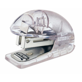 Mini-agrafeuse de bureau f5 rapid, transparent