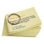 50 flashcards bristol a7 lignées 5 ass.