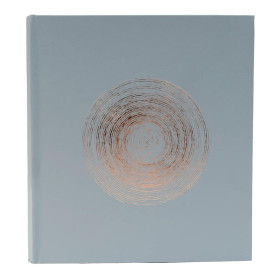Album livre 60p blc 29x32cm ellipse gris