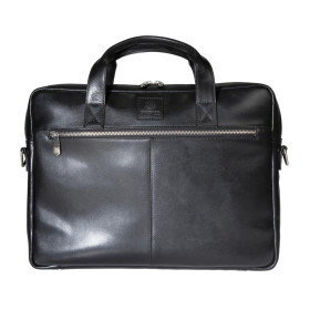 Sacoche ordinateur exactive cuir noir