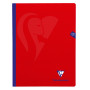 Mimesys brochure cousue polypro 24x32cm 192p séyès rouge