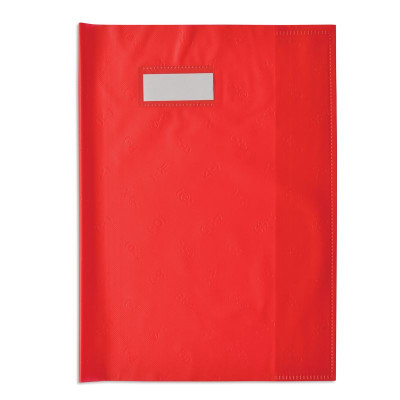 Protege-cah oxford styl'sms 24x32 pvc120 rouge