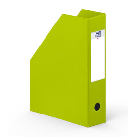 Porte-revue colorlife 32x24 dos 7 /boite de 10 pvc vert anis