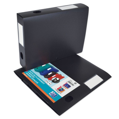 Boite oxford memphis 24x32 d60 pp noir a plat