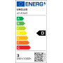 Lampe lucy led noir prise europe