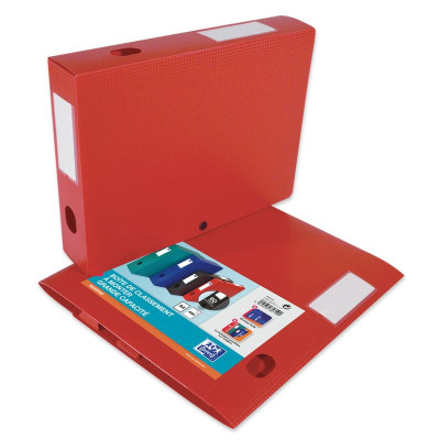 Boite oxford memphis 24x32 d60 pp rouge a plat