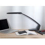 Lampe brio 2 led noir prise europe
