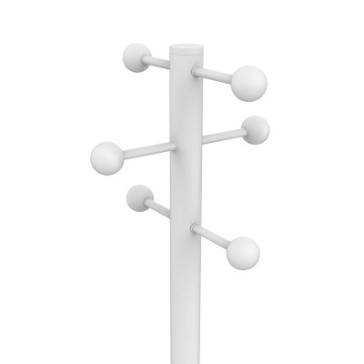 Portemanteau access blanc/hetre