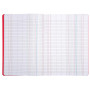 Piqûre 350x225 quadrillé 100 pages foliotées