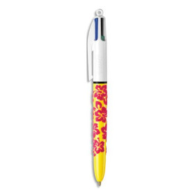 Bic stylo bille 4 coul velour 9672771