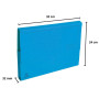 Pt 50 chemises poche forever a4 bleu
