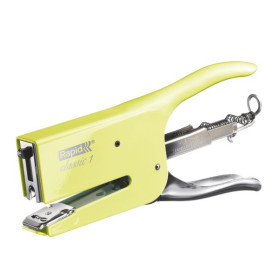 Pince-agrafeuse k1 retro classic rapid, jaune