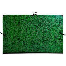 Carton dessin 67x94+cordons annonay vert