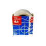 Toile adhesive plastifiee « multi-usage », 19mm x 3m rubafix esselte, blanc