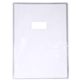 Protège-cahier cristal 12/100ème 21x29,7 transparent incolore