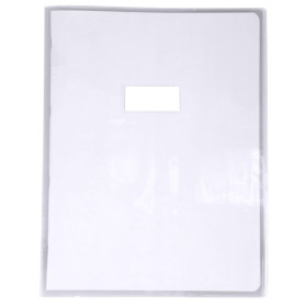 Protège-cahier cristal 12/100ème 24x32 tansparent incolore