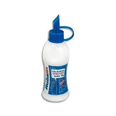 Colle blanche vinylique embout etaleur rubafix esselte, flacon 50g