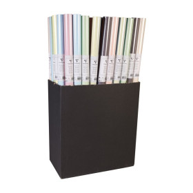 Kraft couleur 65g, 3x0,70m en carton prés. de 50 rlx pastel