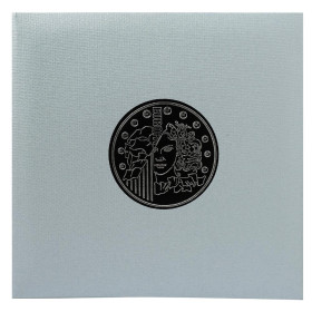 Alb. pieces 24,5x25 gris metallise
