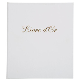 Livre d'or balacron 21/19 +/titre ass.