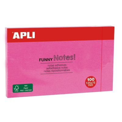 Notes 125x75 rose vif
