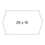 Lot 6 rl 1000 etiquettes 26x16 blc s