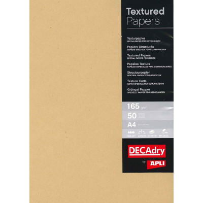 B.papier structure kraft 165g.50f.a4