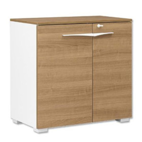 Xenon merisier italien rangement bas 2 portes 1c