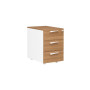 Xenon merisier italien caisson mobile 3 tiroirs 1c