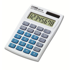 Calculatrice de poche ibico 081x