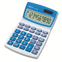 Calculatrice de bureau 210x, ibico, blanc/bleu