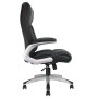 Fauteuil de bureau pied chrome peter