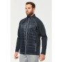 Veste type doudoune étanche bi-matière unisexe manches longues taille m