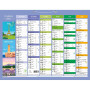 Calendrier illustré 43x33,5 Tourisme 6 m
