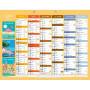 Calendrier illustré 43x33,5 Tourisme 6 m