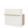 ZOOM CHENE NATUREL BANQUE ACCUEIL DROITE L120 3c