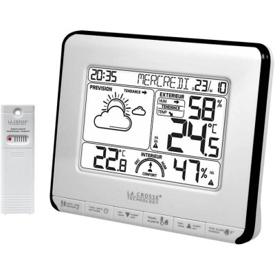 Station Météo avec Indicateur de Confort WS6818WHI-BLA