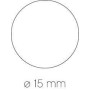 Boite 150 PAST COUL DIAM15MM ROUGE
