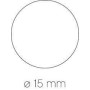 Boite 150 PAST COUL DIAM 15MM NOIR