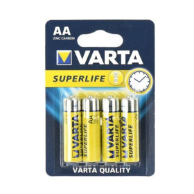 Varta Pack de 4 piles AA R06 SUPER HEAVY DUTY