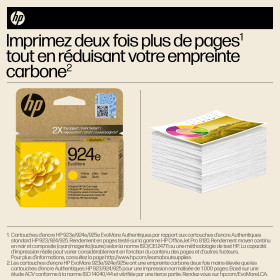HP 924e EvoMore - Jaune - original - cartouche d'encre - pour Officejet Pro 8130