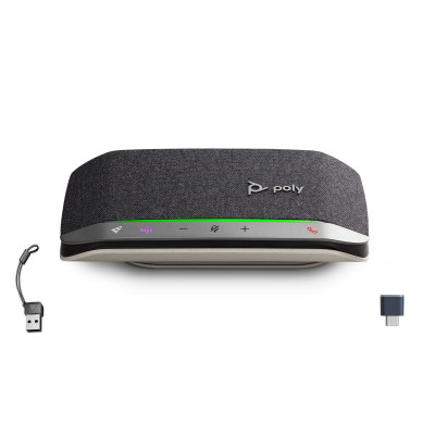 HP Poly Sync 20+M - haut-parleur intelligent - USB-A, USB-C - Microsoft Teams Ce