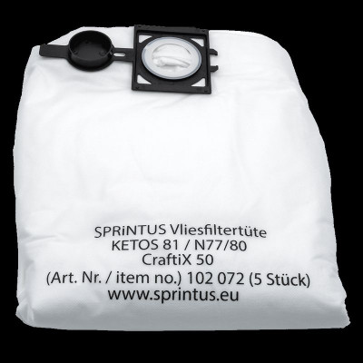 Sacs-microfibre Sac-microfibre  N/77/80, Ketos 81, CraftiX 50  (UVC 5 pièces)