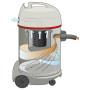 Aspirateur eau et poussière WATERKING 1300W 30L - HEPA13 - 68db - câble 7,5m