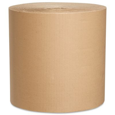 Carton ondulé 350 g/m2 cannelure A, 800 mm, x 50.00 m Diam 600mm