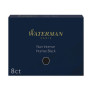 WATERMAN Cartouches d'encre longues, sous blister, noir