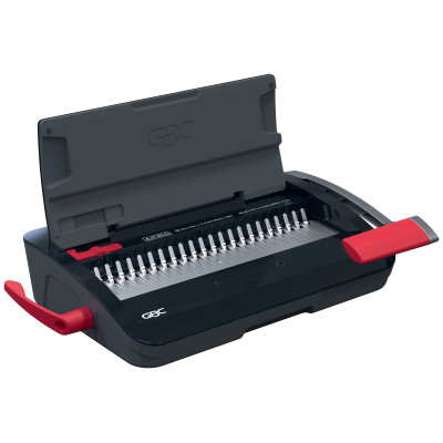 Gbc perforelieuse combbind cb12 Poignée 12 feuilles capa 19mm 165 feuilles