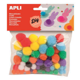 SACH 78 POMPONS COUL ASS