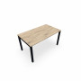 BUREAU ARIAL T RECT L140XP80EP25 PIED CARRE ARCHE FX R3 SG